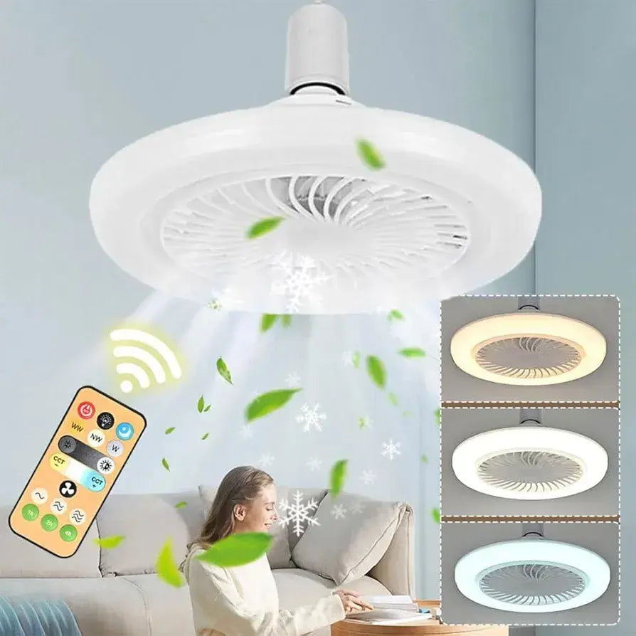 LAMPARA-VENTILADOR 2 en 1