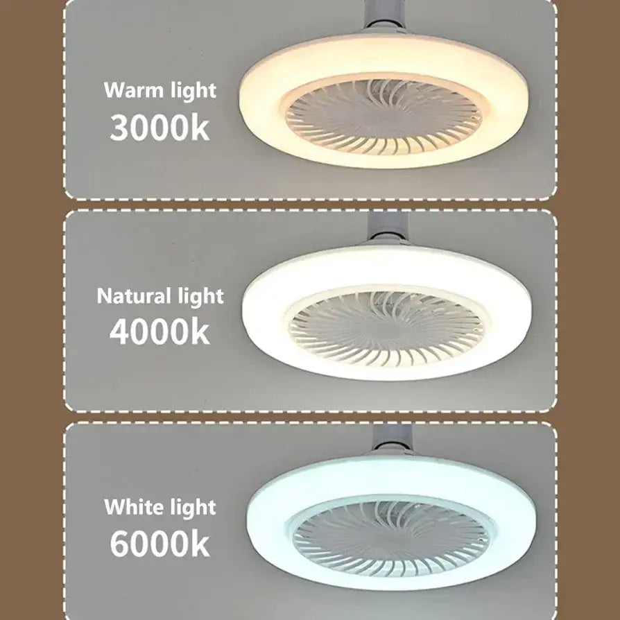 LAMPARA-VENTILADOR 2 en 1