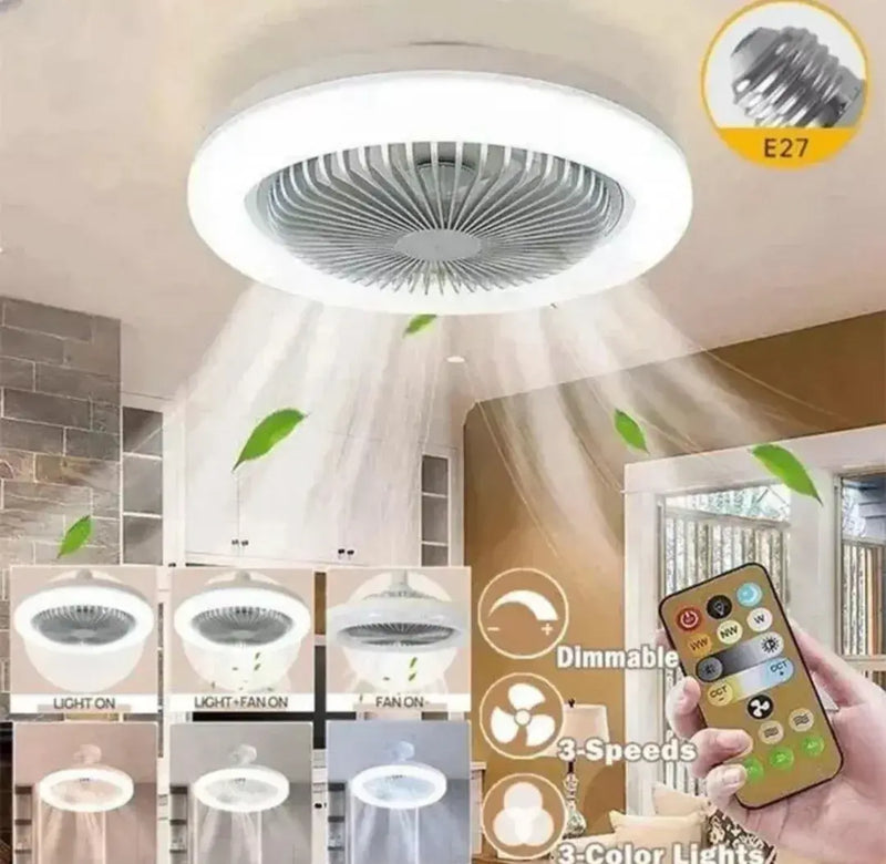 LAMPARA-VENTILADOR 2 en 1